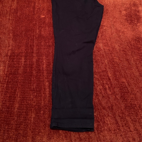 Navy-Blue Straight Leg Pants - Picture 10 of 13